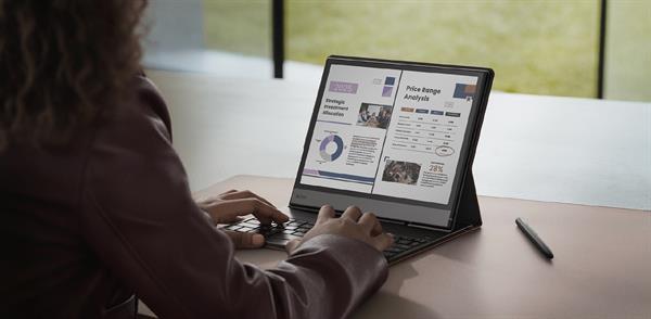 eBookReader Onyx BOOX Note Air 5 C tastatur cover skrive